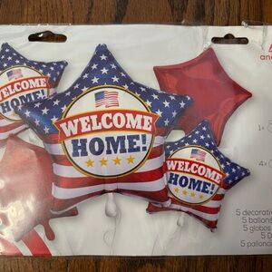 Welcome Home Star Balloons Set